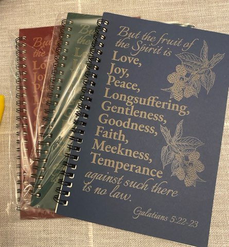 A5 Paper Notebook KJV