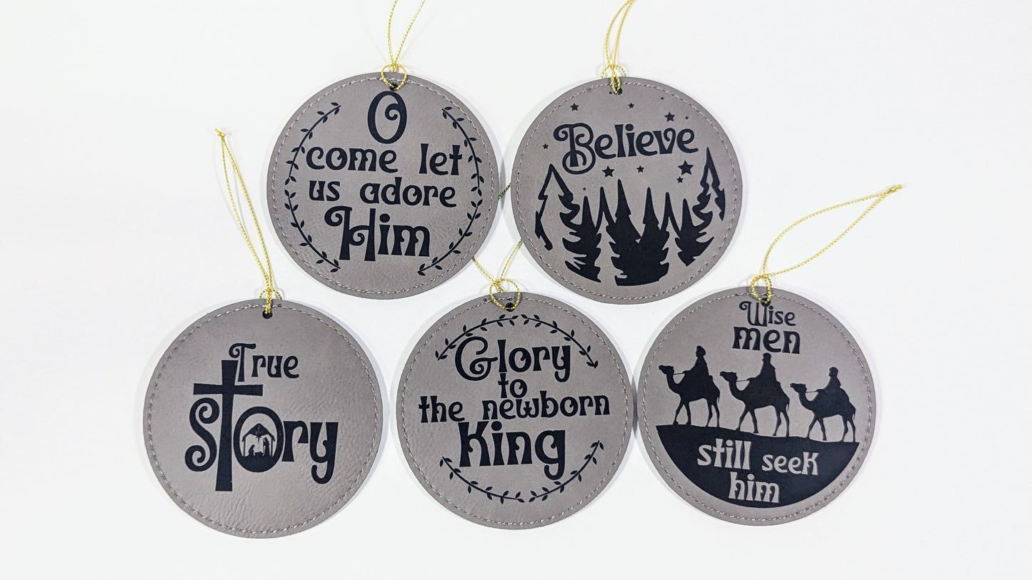 Christmas Tree Ornaments Group side 2