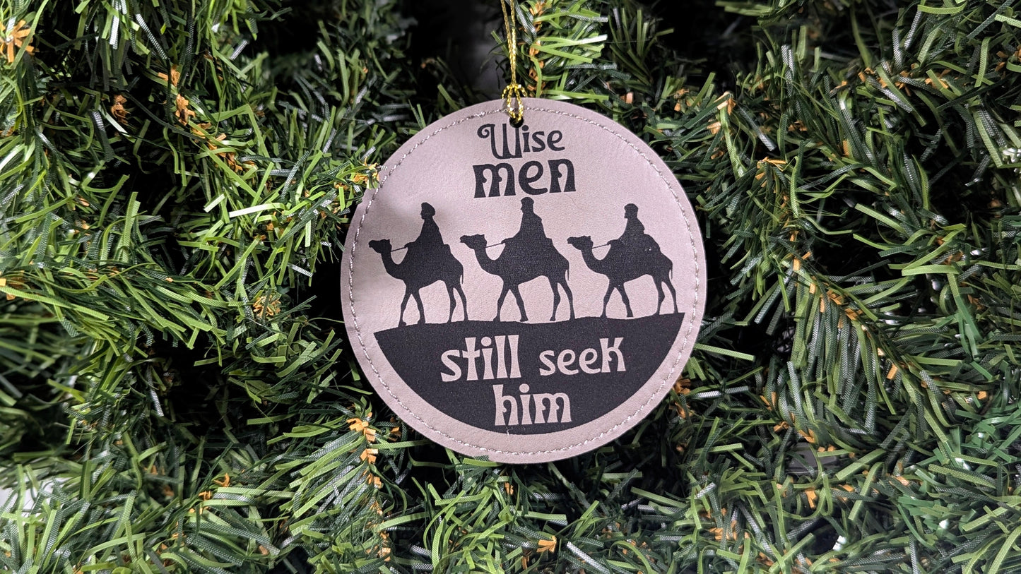 Grey Christmas Tree Ornament 1